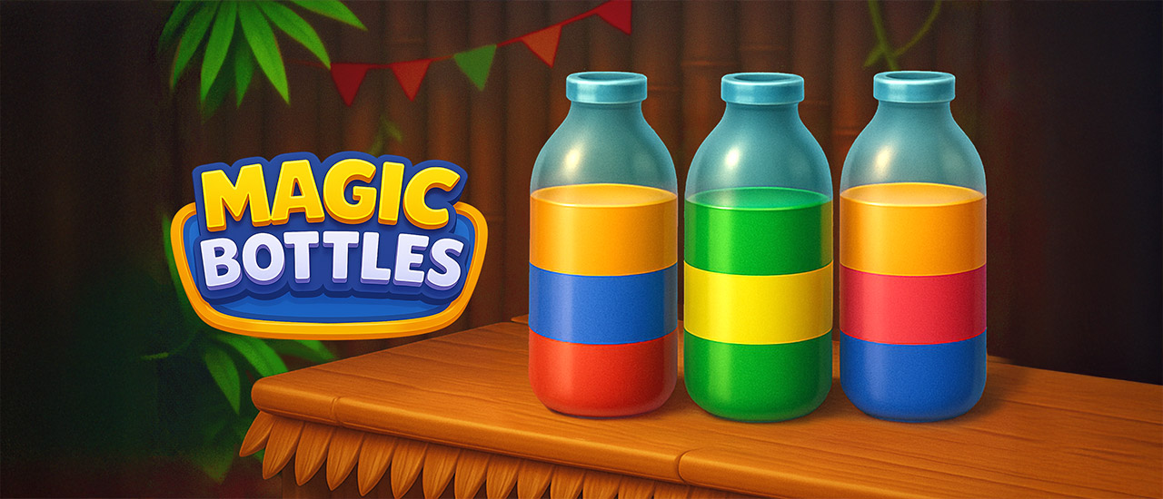 Magic Bottles – Relaxing Color Sorting Puzzle Game
